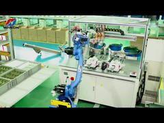 Montagem automática da caixa de junção e da caixa de rosca